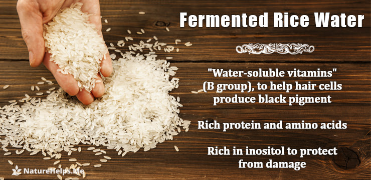 Fermented Rice water benefits for hair