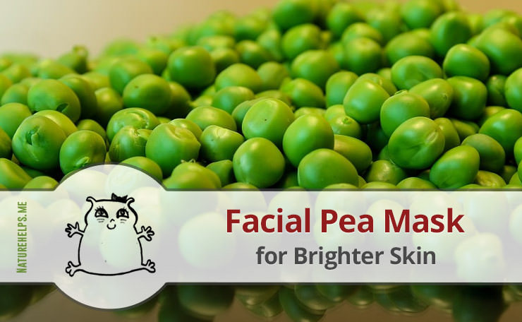 DIY Hydrating Face Mask with Pea Flour