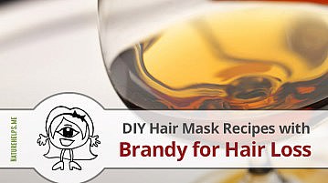 DIY Hair Mask Recipes with Brandy for Hair Loss