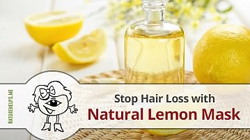Stop Hair Loss with Natural Lemon Mask
