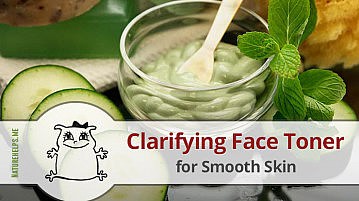 DIY Clarifying Face Toner for Smooth Skin