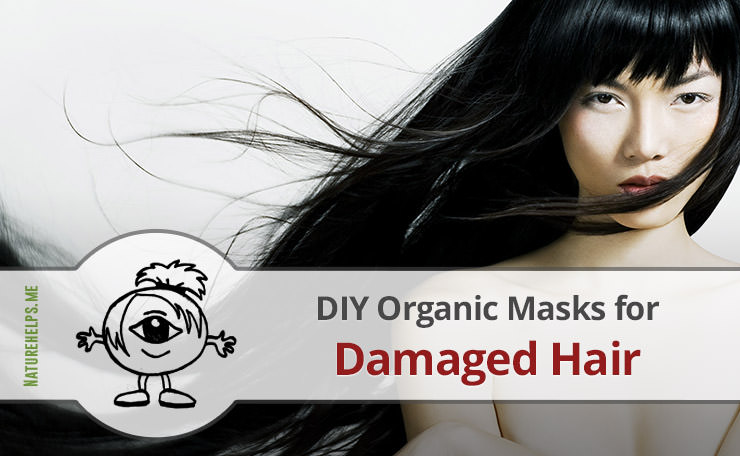 DIY Organic Masks for Damaged Hair
