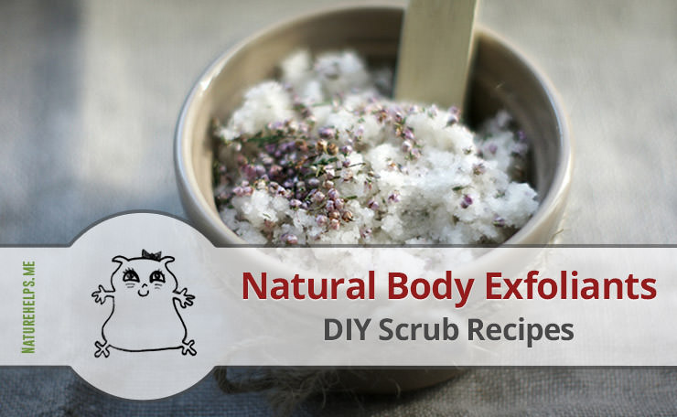 Natural Body Exfoliants. DIY Scrub Recipes