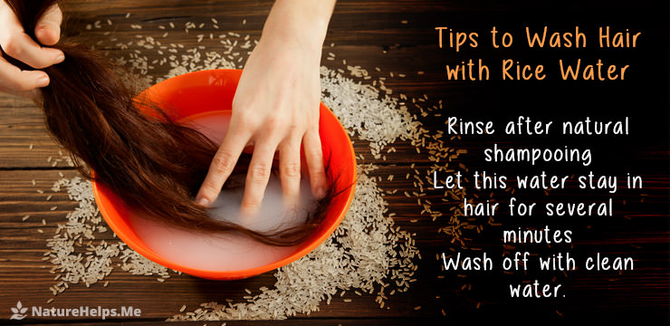 How to wash hair with rice water. Tips