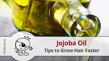 Jojoba Oil. Tips to Grow Hair Faster