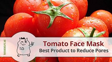 Tomato Clearing Face Mask. Best Product to Reduce Pores