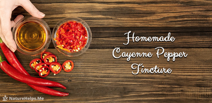 Making Cayenne Red Pepper Tincture for Hair at Home
