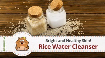 Rice Water Face Cleanser. Bright & Healthy Skin