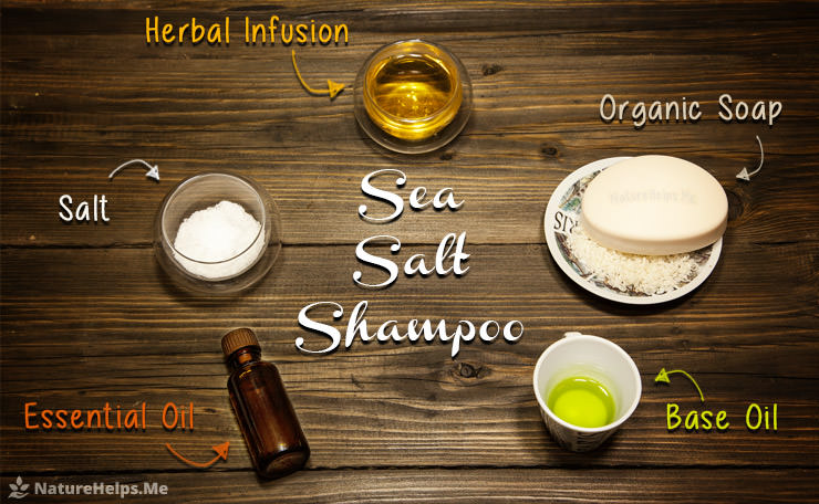 Hair Loss Treatment. How to make sea salt shampoo