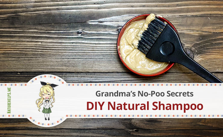 DIY Natural Shampoo. No-Poo Recipes & Benefits
